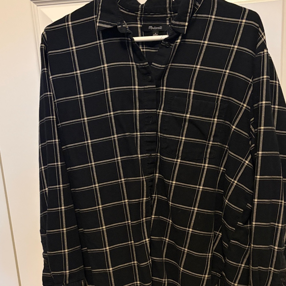 Madewell Brand, Black and white flannel